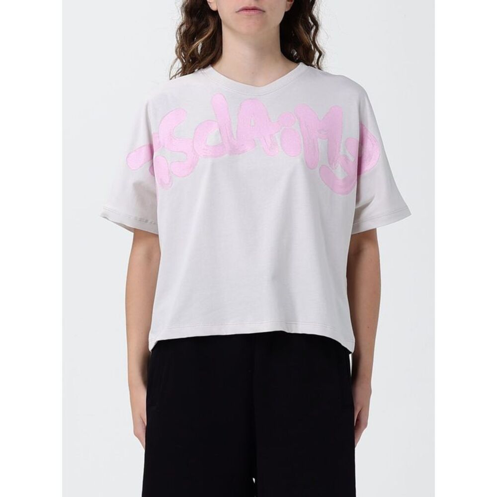 Disclaimer T-Shirt Woman Grey